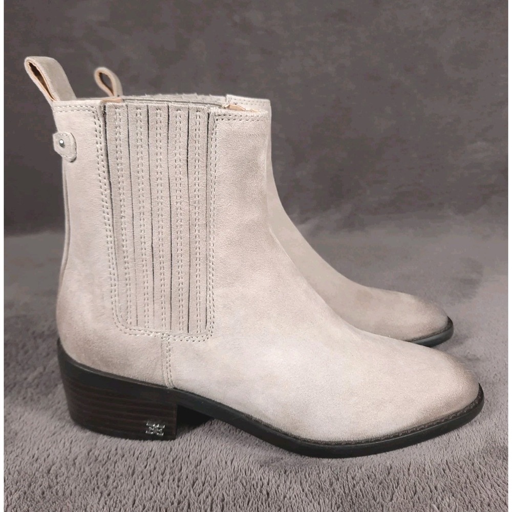 Sam Edelman Women's Bronson Putty‎ Suede Size 5M Booties